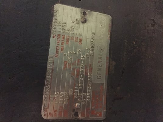 700 HP 1785 RPM General Electric, Frame 5011Z, ODP, 84.2 amp, 4160 Volts - Image 1