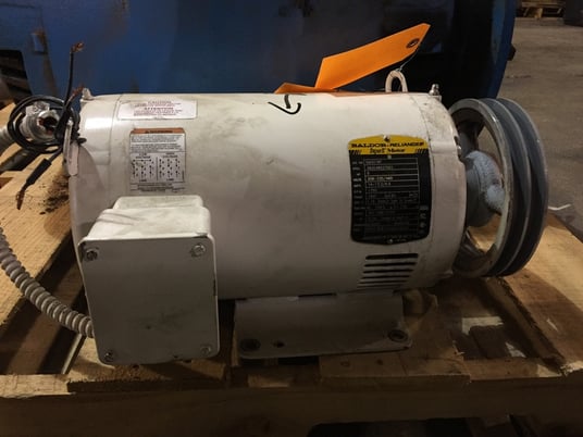 5 HP 1750 RPM Baldor, Fr.184T, ODP, 13.2/6.6 amp, 230/460 Voltss - Image 6
