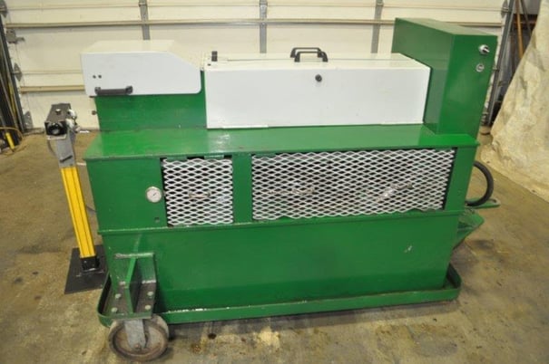 3" Eagle #EF, 51" LR x 86" FB x 55" tall, single head, palm buttons, 10 HP, s/n #1471 - Image 1