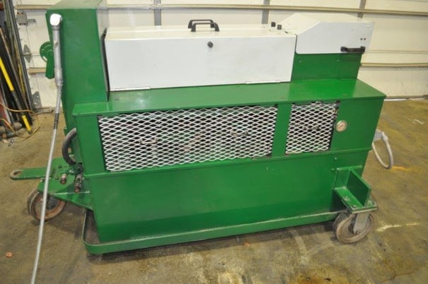 3" Eagle #EF, 51" LR x 86" FB x 55" tall, single head, palm buttons, 10 HP, s/n #1471 - Image 3