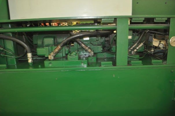 3" Eagle #EF, 51" LR x 86" FB x 55" tall, single head, palm buttons, 10 HP, s/n #1471 - Image 6