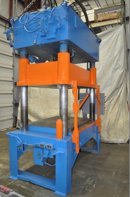 50 Ton, Kard #ETP-7550, 24" stroke, 38" daylight, 4-post, 86" x 51" bed, good, s/n #1762 - Image 2