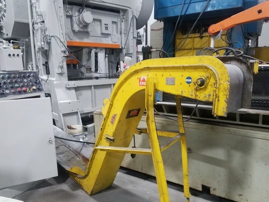 12" wide x 13' long, Ereiz #TUF-TRAC, magnetic conveyor, 69" discharge hght - Image 2