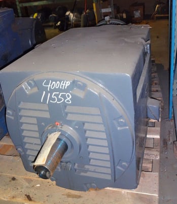 400 HP 1175 RPM General Electric, Frame 8188S, 1.15 service factor ...