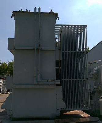 5000/5600/7000 kVA, 115000 Delta Primary, 4160/2400 WYE Secondary, General Electric Substation - Image 2