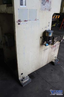 88 Ton, Seyi #MK88, OBG press, 5.9" stroke, 40-75 SPM, 13" die hght, 3.1" adj., 1992, #67680 - Image 8
