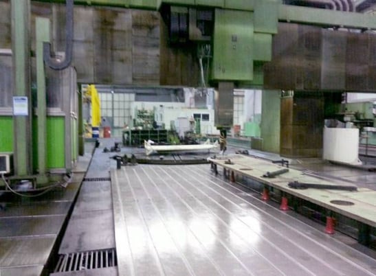 Image 4 for 295" x 748" Schiess Froriep #63FZG, gantry mill turn, 177" B-Axis rotary table, live spindle, #28253