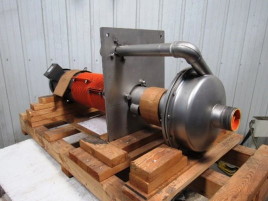 Image 5 for 80 GPM @ 70' TDH, R S Corcoran #5000VEC-1, 7.5 HP vert.sump 316 Stainless Steel centrifigal pump