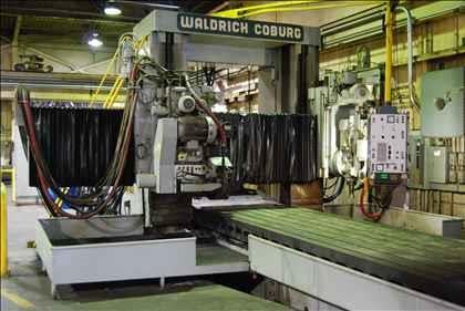 Image 1 for 59" x 178" Waldrich Coburg #30-10S, twin column guideway/surface grinder, digital read out, S28694