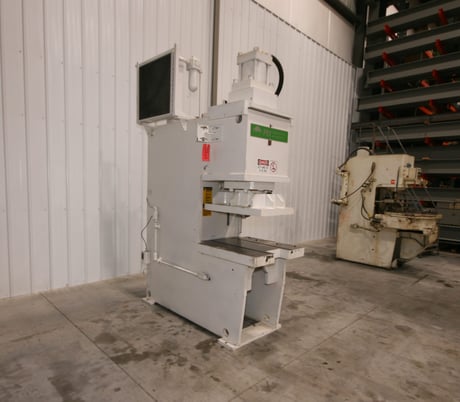 Image 6 for 50 Ton, PH Hydraulics #OGF-50, C-frame press, 6" stroke, 7" daylight, 25 HP, never used, #12269