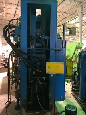 Image 3 for 10 Ton x 30" stroke, Apex vertical hydraulic table up broaching machine, 1998, #103847