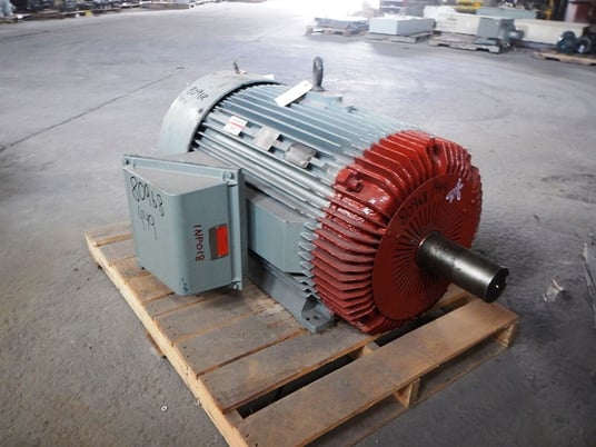 Image 1 for 200 HP 1200 RPM Reliance, Frame 449TY, TEFC BB, 460V.