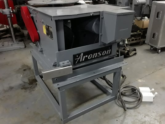 Image 3 for 1000 lb. Aronson #HD10A-PTVR2, welding positioner, 6000 lb. max torque in rotation, 24" table diameter, 460 V., #83871