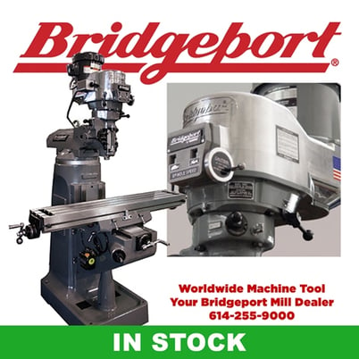 Image 1 for Bridgeport #Series-I, 9" x49" tbl, 3 HP, 36" X, 12" Y, 16" Z, 4200 RPM, R-8, chrome ways, digital read out, 2019