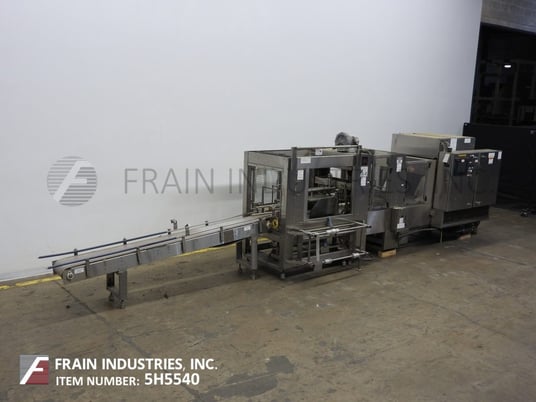 Image 1 for Poly Pack #FIL-24-32CHL, inline, intermittent motion, Stainless Steel, full shrink wrap closure, shrink wrapping system