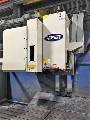 Image 7 for Mighty Viper #VMC1500AG/HV-70A, vertical machining center, 58.5" X, 28.5" Y, 24.5" Z, 4250 RPM, 32 automatic tool changer, #50 taper, , Mitsubishi M-60S CNC, 2000