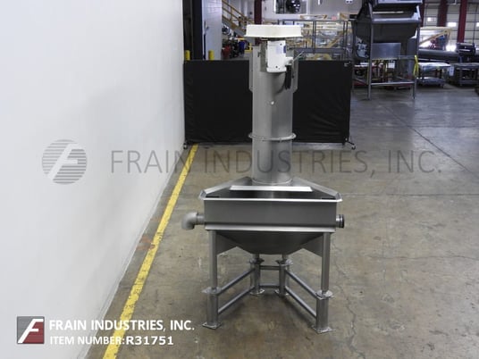 Image 4 for Vanmark #Hydrolift, 304 Stainless Steel, destoner and rinser, 1000-25000 lbs/Hr., 2 function operation, w/31" L x 48" W x 26" D Stainless Steel hopper