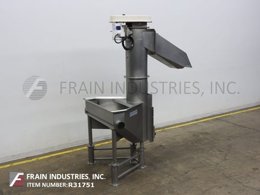 Image 5 for Vanmark #Hydrolift, 304 Stainless Steel, destoner and rinser, 1000-25000 lbs/Hr., 2 function operation, w/31" L x 48" W x 26" D Stainless Steel hopper