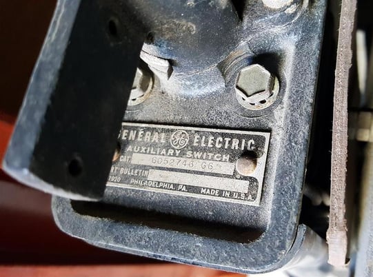 Image 2 for 2000 Amps, General Electric, MC-6-A, D.C., slate mounted, 750 Volts