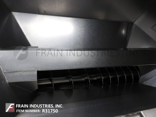 Image 2 for Vanmark, 304 Stainless Steel tote dumper & live bottom hopper, 21 ft/Hr to 1018 ft/Hr, 3000 lb. max lifting capacity, 54" W x 39" D