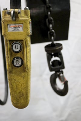 Image 3 for .2 Ton, Budgit, electric chain hoist, #11989
