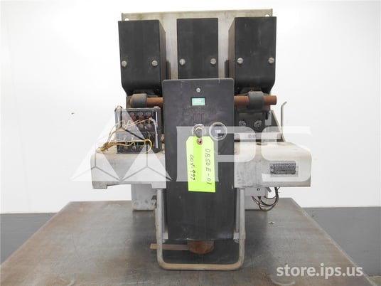 Image 1 for 1600 AMPS, WESTINGHOUSE, DB-50, ELECTRICALLY OPERATED, DRAWOUT 1P SURPLUS004-977