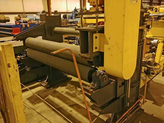 Image 3 for 64" Machine Concepts #MC-9534, pinch rolls, top roll driven, bottom roll idler, 5 HP, 1725 RPM, 1995