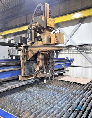 Image 5 for Messer #TMC4512 Gantry' s on shared slagger table, each with 5-Axis 400XD plasma, 2-Oxy, 65 HP Drill, 2013, #31365 (2 available)