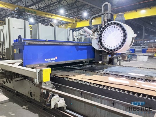 Image 7 for Messer #TMC4512 Gantry' s on shared slagger table, each with 5-Axis 400XD plasma, 2-Oxy, 65 HP Drill, 2013, #31365 (2 available)