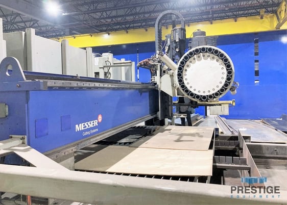 Image 9 for Messer #TMC4512 Gantry' s on shared slagger table, each with 5-Axis 400XD plasma, 2-Oxy, 65 HP Drill, 2013, #31365 (2 available)