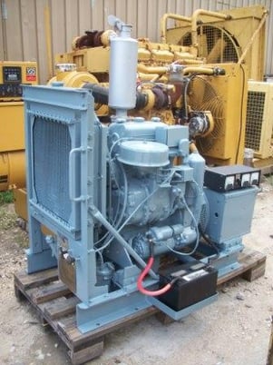 Image 1 for 20 KW Delco #E-6644, 230 Volts, 3-phase, Detroit 271 engine, brushless exciter