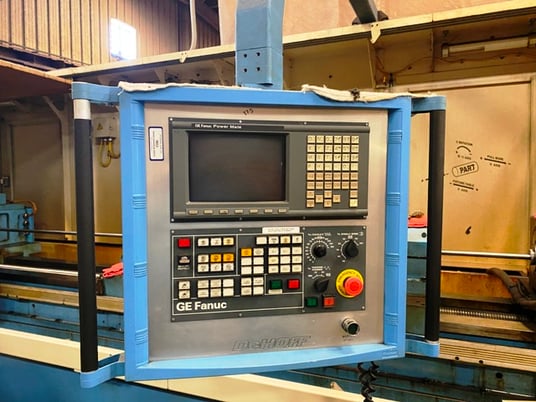 Image 5 for 3" x 120" Dehoff, CNC deep hole gun drill, 40 HP, 30 feed IPM, 25" CNC rotating tailstock chuck, Huge Assortment of Tooling, 2007, #22335