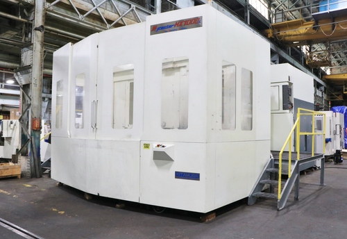 Image 1 for Kitamura MyCenter #HX1000i, CNC horizontal machining center, 150 automatic tool changer, 80.3" X, 51.9" Y, 53.9" Z, 8000 RPM, Fanuc 16i-MB, full 4th Axis, 2010