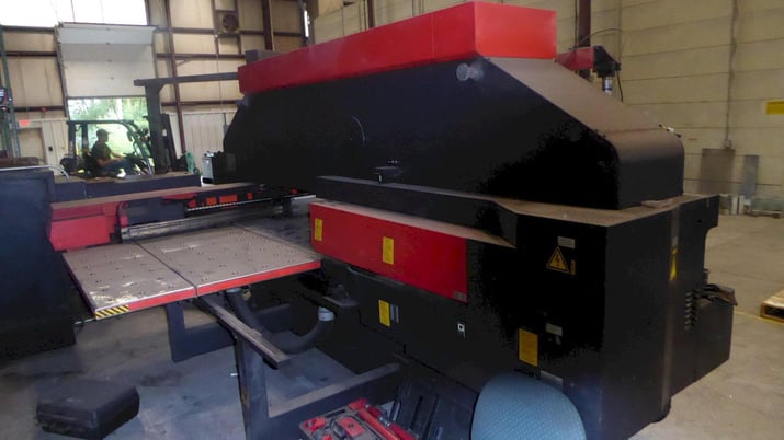 Image 3 for 30 Ton, Amada #Vipros-357-Queen, CNC turret punch, Fanuc Control, 45 stations, #WAR001