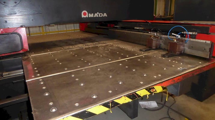 Image 4 for 30 Ton, Amada #Vipros-357-Queen, CNC turret punch, Fanuc Control, 45 stations, #WAR001
