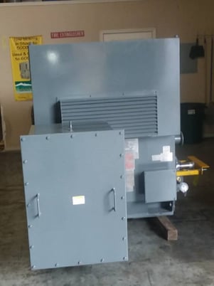 Image 2 for 800 HP 3600 RPM Teco, Frame 5810H, weather protected enclosure type 2 SB, new, 2300/4160 V.(2 available)