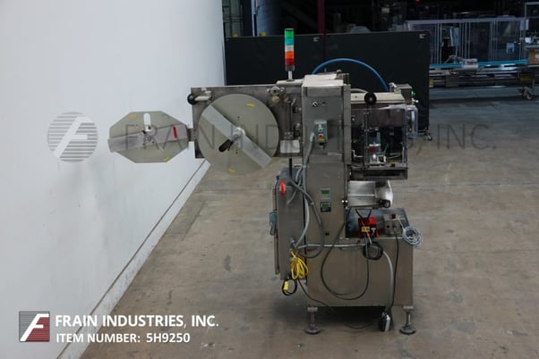 Image 3 for PDC Intl. Corp #75M, automatic shrink sleeve labeler, tamper evident neck bander and shrink tunnel rated from 0-300 containers per minute