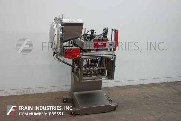 Image 1 for Pack West #Auto-120, Inline, 3 station, 6 spindle, Stainless Steel capper rated up to 150 containers per minute