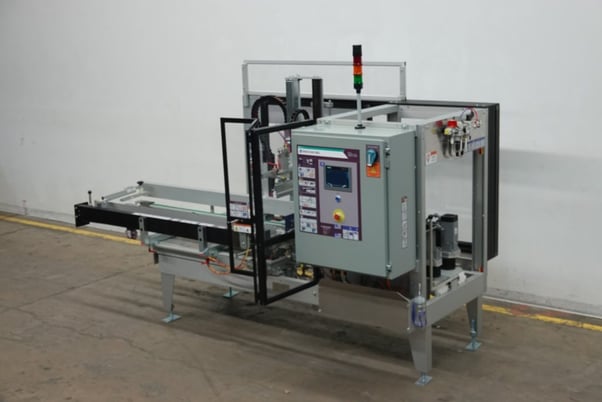 Image 5 for Wexxar #WF30, automatic, in line case erector, bottom tape sealer, rated from 5-30 cases per minute