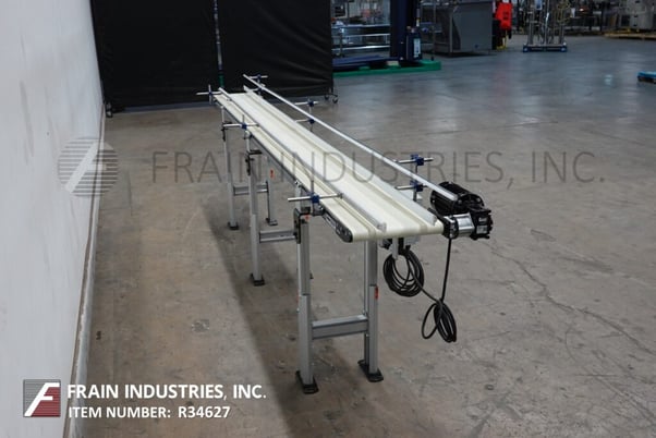 Image 2 for 12" wide x 12' long, Dorner #2200, Aluminum frame belt conveyor, vari-speed controller