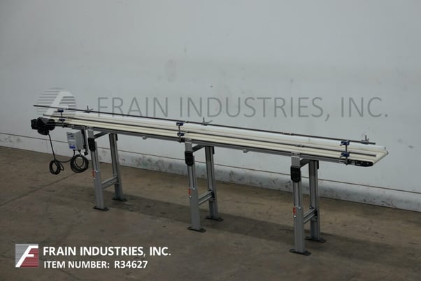 Image 5 for 12" wide x 12' long, Dorner #2200, Aluminum frame belt conveyor, vari-speed controller