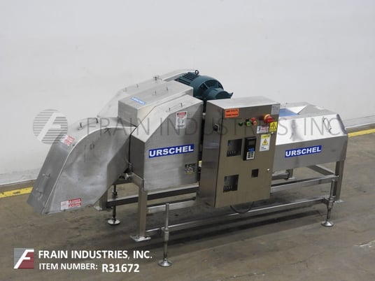 Image 1 for Urschel Laboratories Inc #M, Stainless Steel belt fed, dicer, shredder and strip cutter designed for meat products