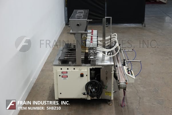 Image 3 for Filamatic #H300, 8 head, inline, piston filler, rated from 24-120 bottles per minute