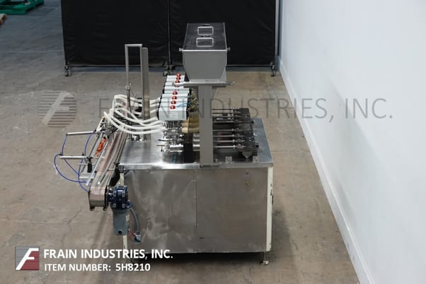 Image 4 for Filamatic #H300, 8 head, inline, piston filler, rated from 24-120 bottles per minute