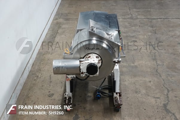Image 3 for Stephan Machinery #TK150, 150 liter or 39 gallon drum capacity, horizontal mixer rated up to 800 kg of product per hour, Stainless Steel