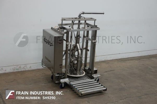 Image 1 for Murzan #DUS-50, sanitary Stainless Steel, 55 Gallon Drum Unloader,