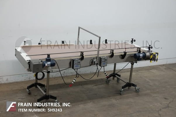 Image 5 for Unscrambler Accumulators, 36" wide x 112" long, Stainless Steel bi-directional off-line accumulation table