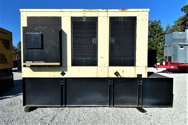 Image 4 for 500 KW Kohler #500REOZVB, standby diesel generator set, sound atternuated enclosure, 480 Volts, Tier 2,372 hrs, 2007