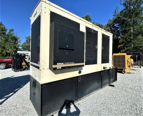 Image 8 for 500 KW Kohler #500REOZVB, standby diesel generator set, sound atternuated enclosure, 480 Volts, Tier 2,372 hrs, 2007
