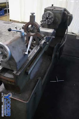 Image 8 for 15" x 40" Enterprise #NA-6, gap bed engine lathe, 9" swing over cross slide, inch/metric, 6-jaw 8" chk, 3 HP, #74776